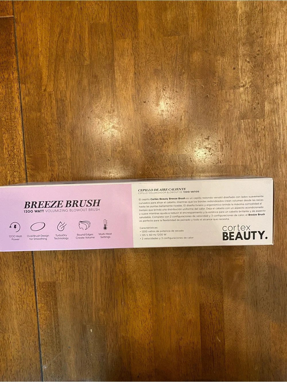 Cortex Beauty Breeze Brush Volumizing Blowout Brush - Lilac